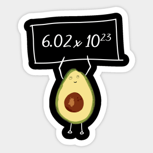 Avocados Sign Sticker